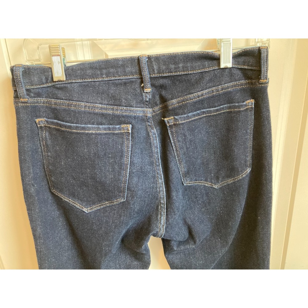 Banana Republic  skinny ankle jeans sz 29 dark wash worn once! Inseam 26" - Picture 2 of 3